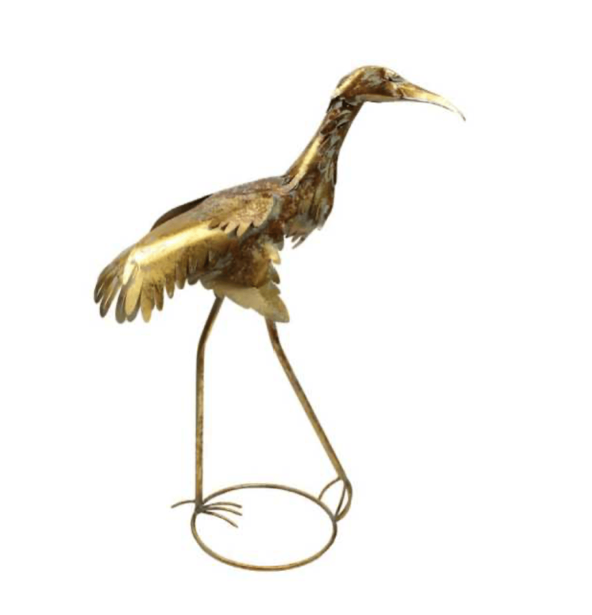 Striding Brolga Sculpture | Harolds Finishing Touches
